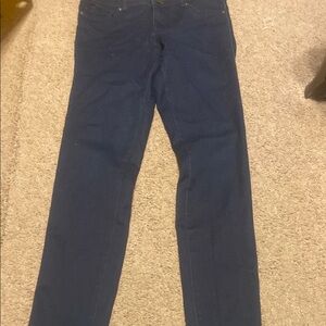 New York & Company Blue Straight Leg Jeans